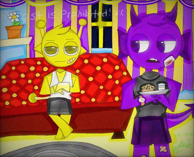 Average Homie Experience... 💛💜