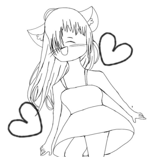 A Human 🤔 Lineart