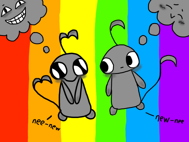 Meet nee-new and new-nee (look in desc)