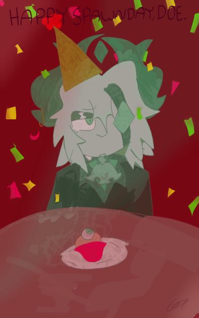 HAPPY SPAWNDAY, LITTLE DOE.