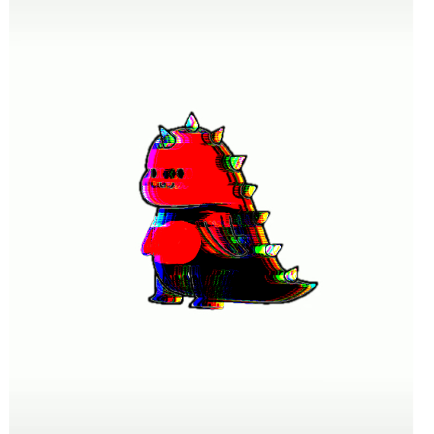 Drawing a custom Dino by •dewa playsYT•