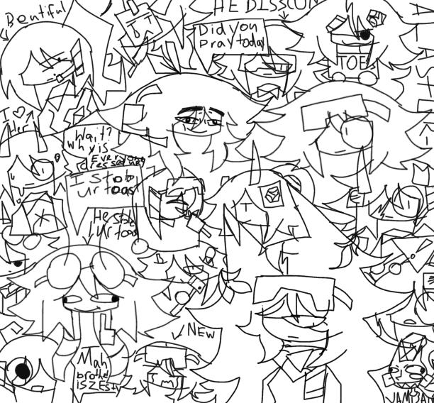 Doodles of Plasma AU