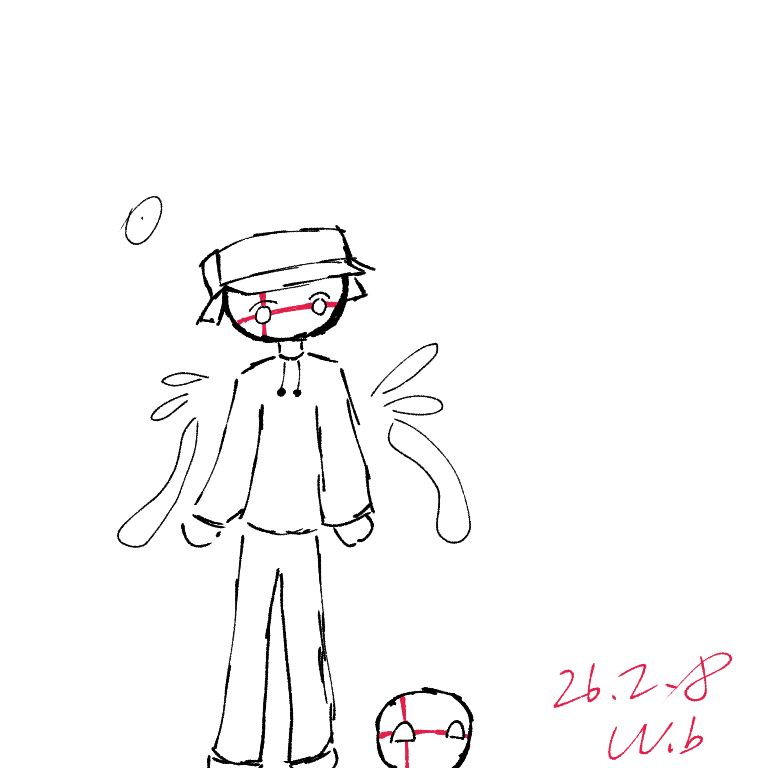 I draw myself - ibisPaint