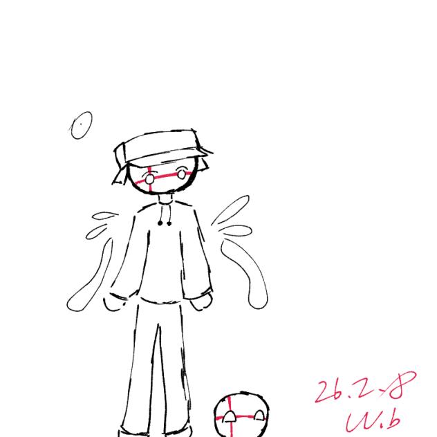 I draw myself - ibisPaint
