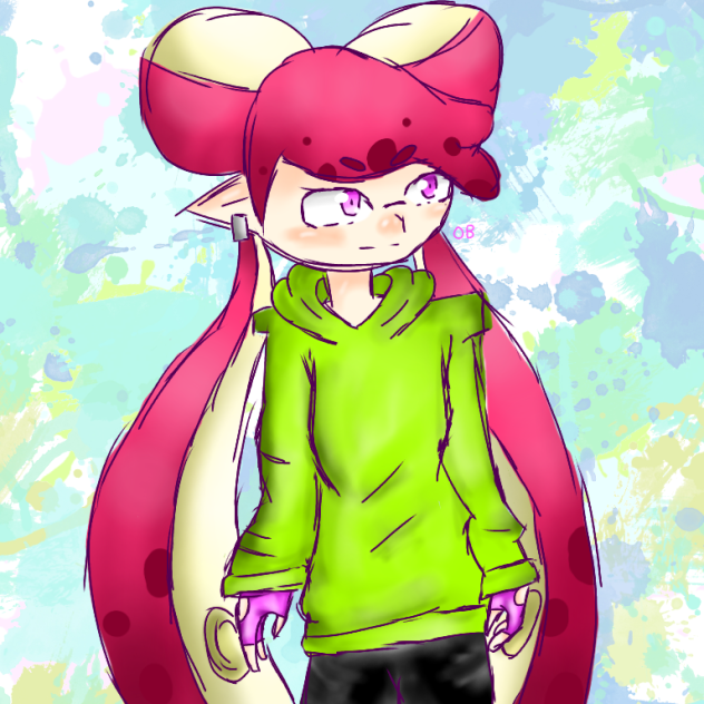 Speedpaint Splatoon character