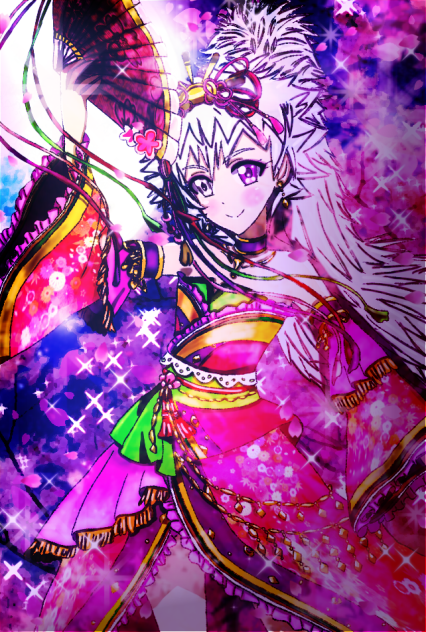 Nadeshiko Blossoms Ririn senpai Aura +
