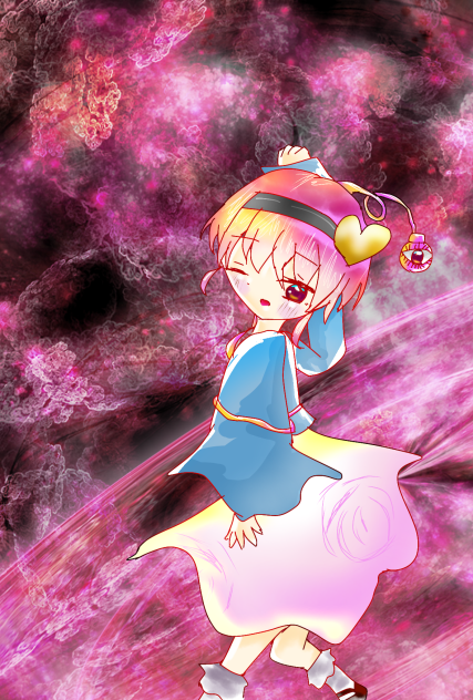 さとりさま描けました!