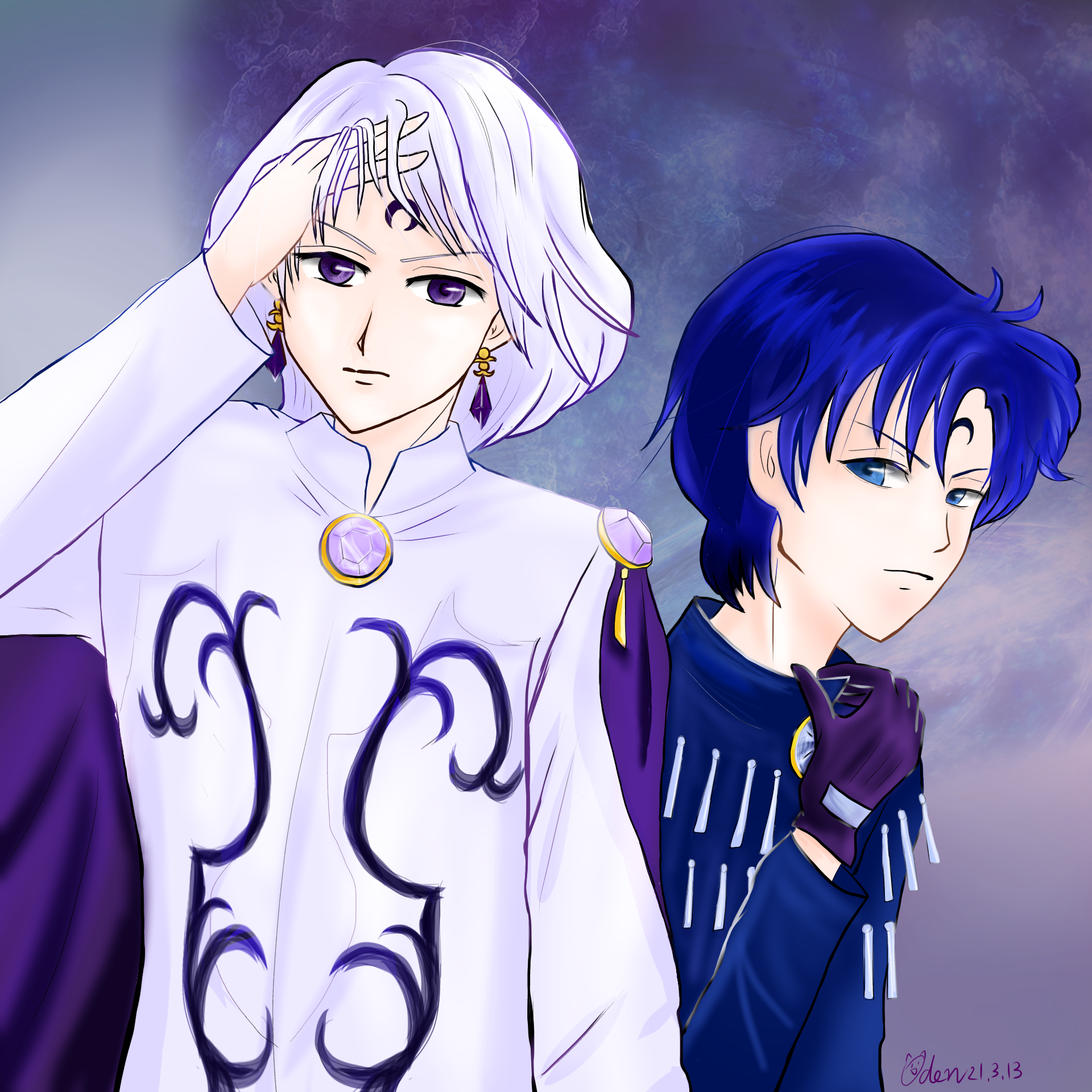 ブラックムーン Ibispaint