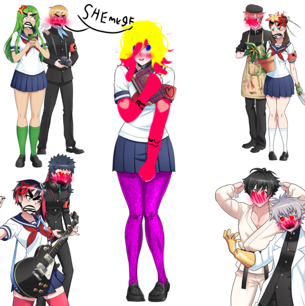 pov emily makes a yandere simulator oc