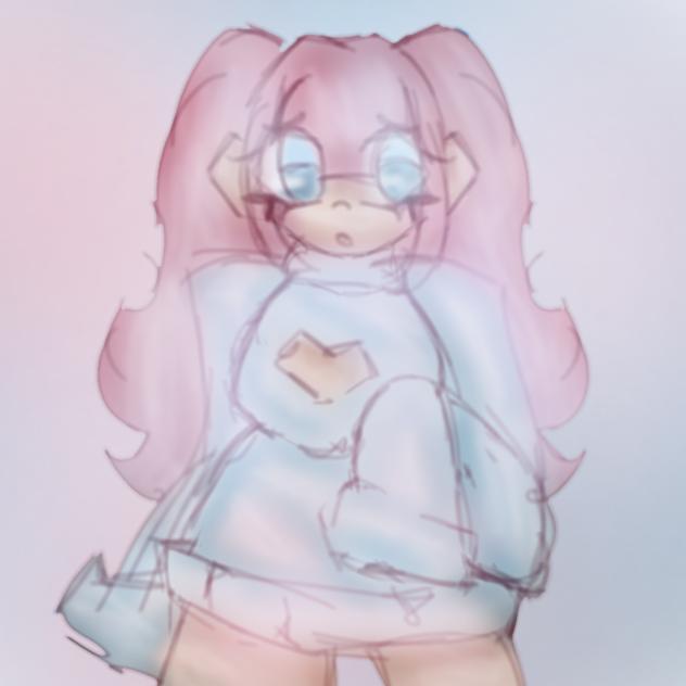 Cotton candy girly frfr