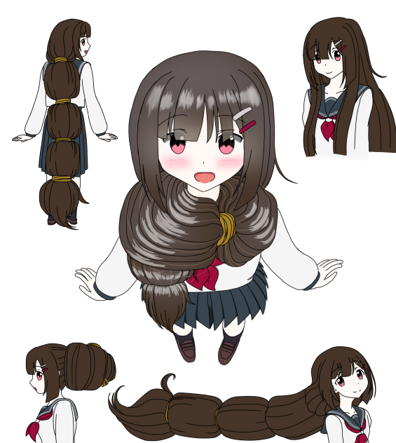 練習で描いたイラスト