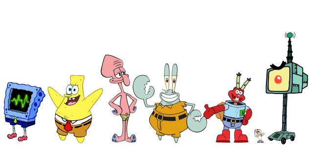 Slide to the Right! SpongeBob