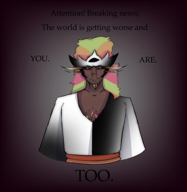 Ebil dragon 😡 (CRK oc)