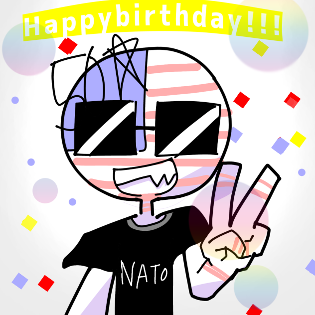 アメリカさんお誕生日おめでとう！