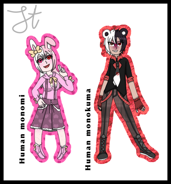 human monomi and monokuma
