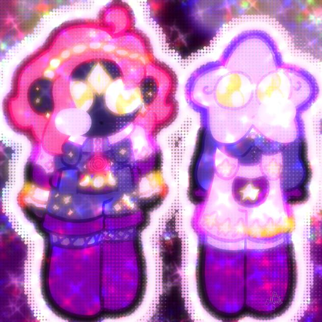 Starry as a Dandy’s World Toon