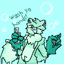 Wash yo hands!