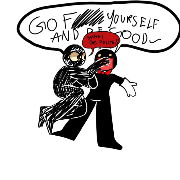 static and his cartoon counterpart