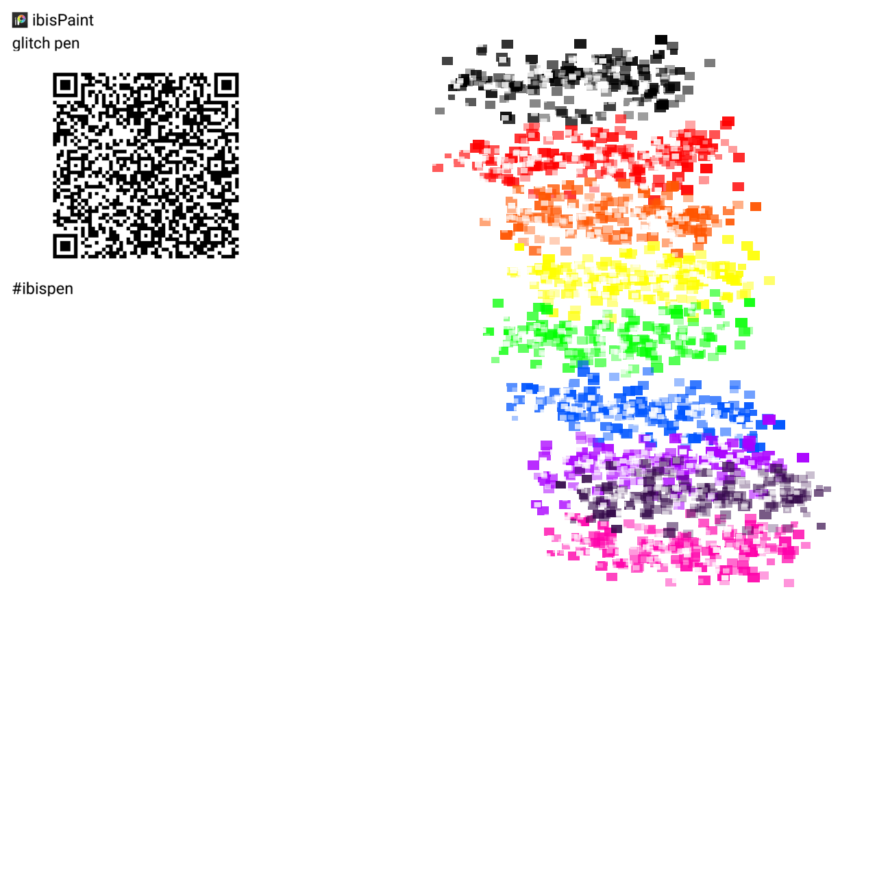 glitch pen ibisPaint