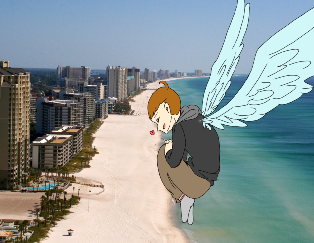 Look at the little lovebirds