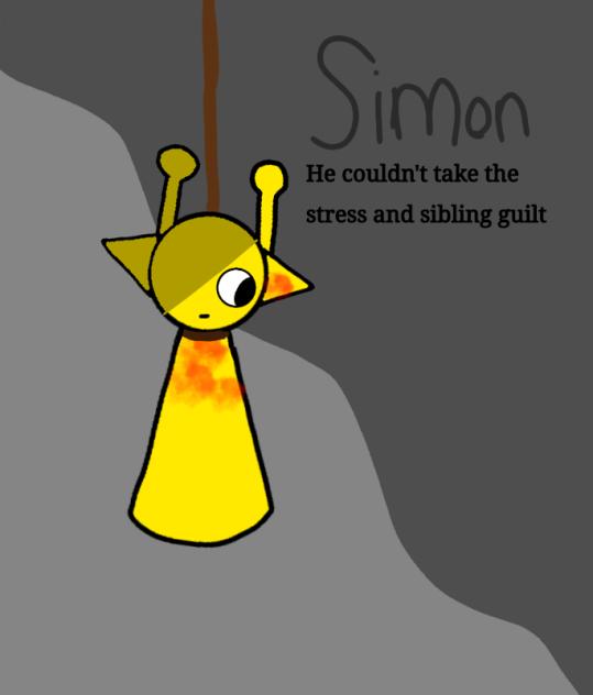 Simon... (Gray Goo Au) TW FOR HANGING