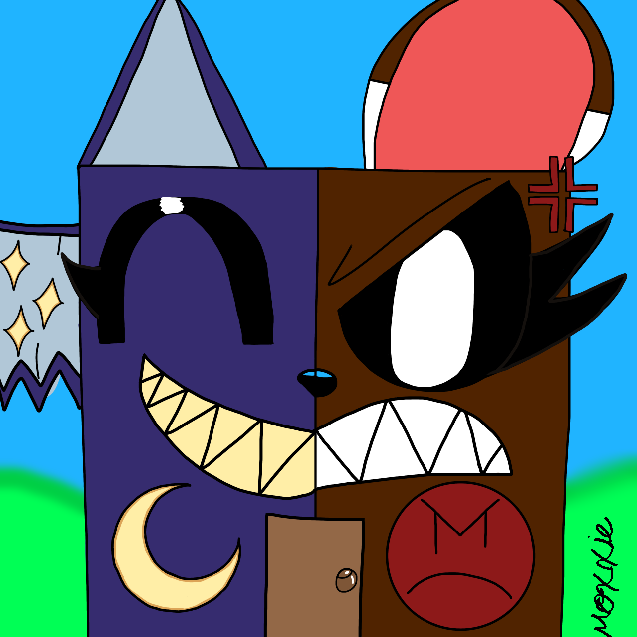 A Home of 2 Faces - ibisPaint