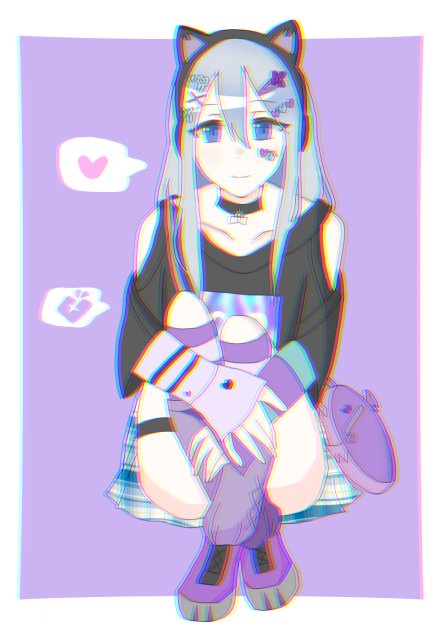 猫耳ヘッドホン奏ちゃん