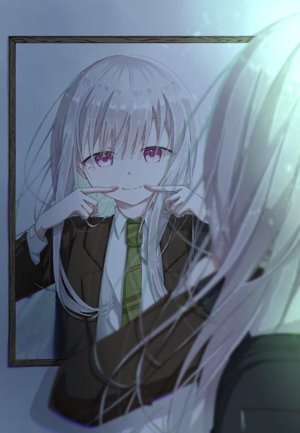 笑顔練習