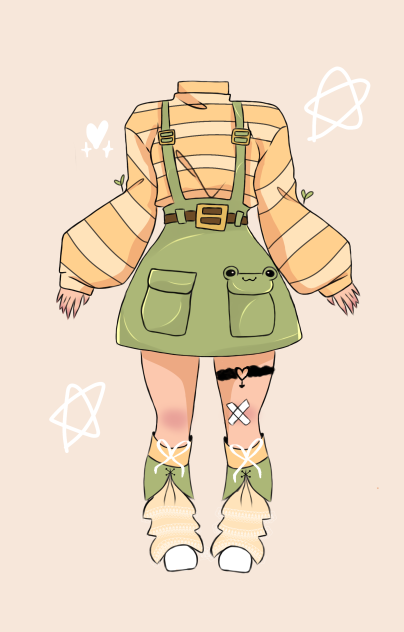 Froggie dress! - ibisPaint