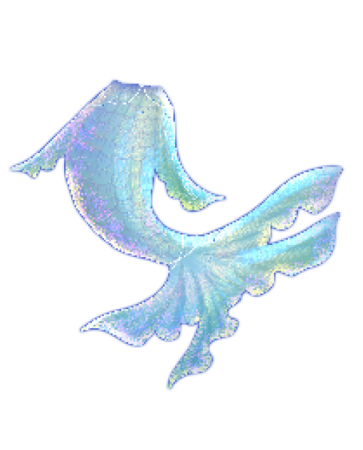 Mermaid tail pixel