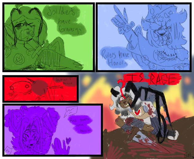 Comic of my characters