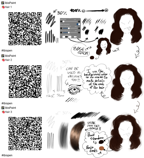 My brushes!!🍓 Part 2 - ibisPaint