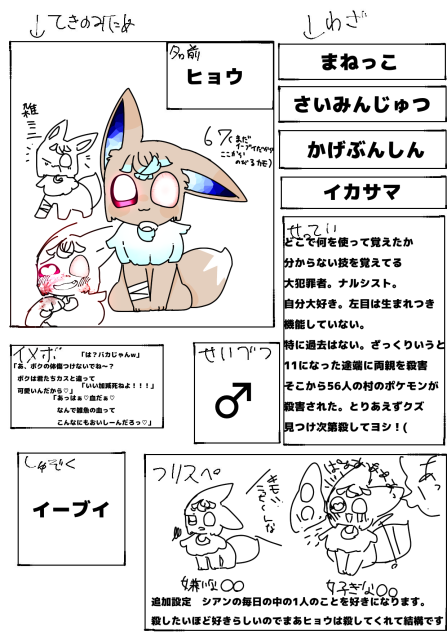 キャラ募集〜！！