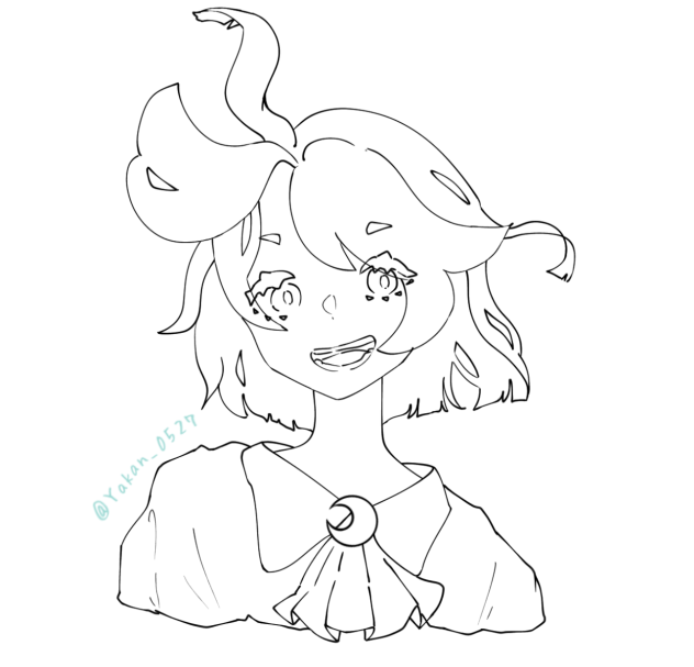 フリー線画(Ⅵ)