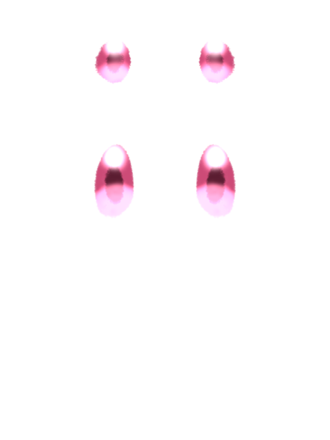 目描いてみた(ピンク)