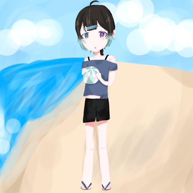 海だああああ🌊