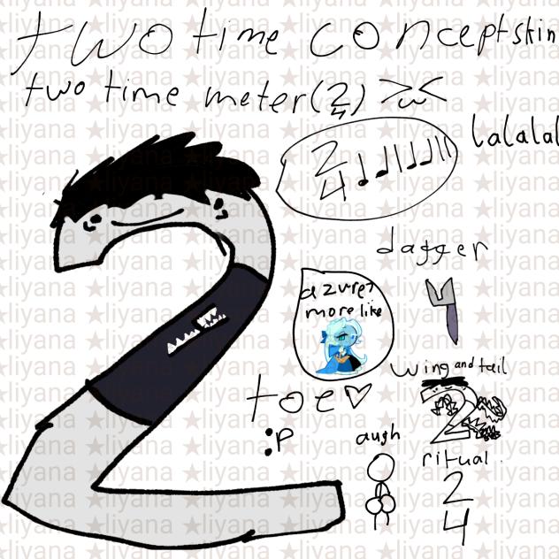 two time concept skin