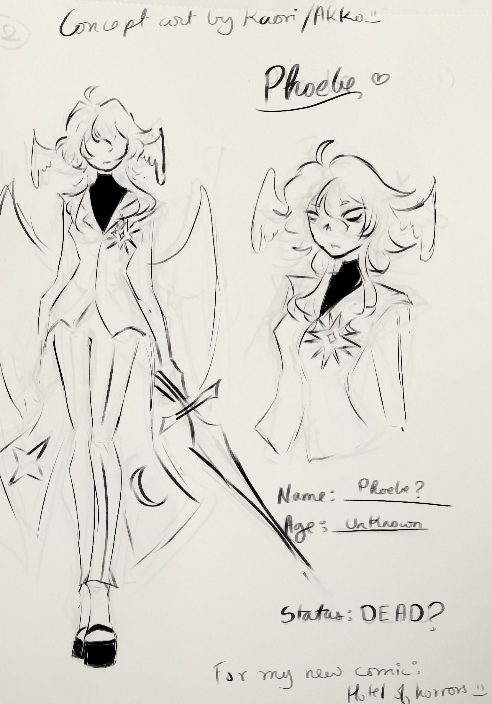 Phoebe concept art - ibisPaint