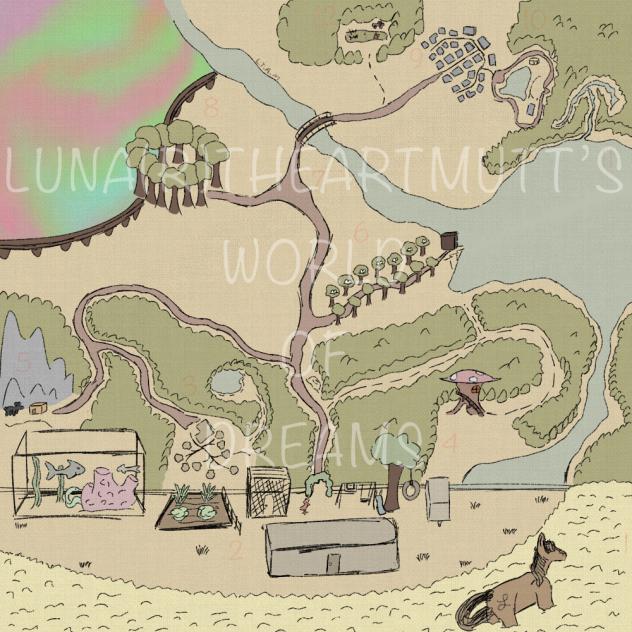 A look into my mind… (map)