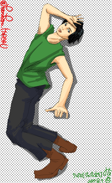 ワンドロ【ジョジョ立ち】