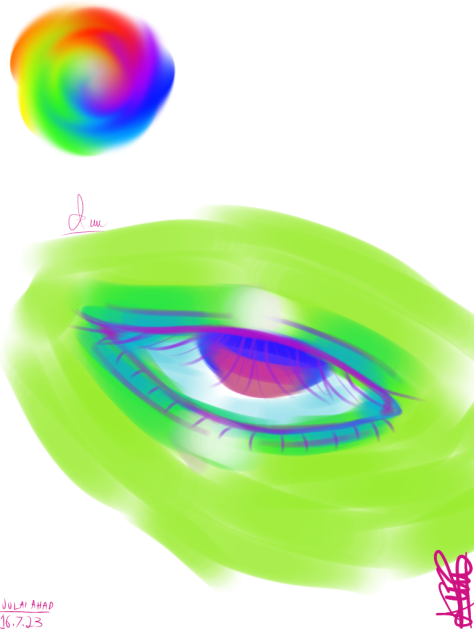 no colour eyes