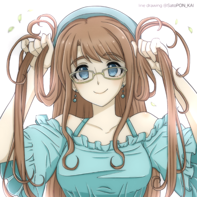 メガネ娘  塗らせていただきました