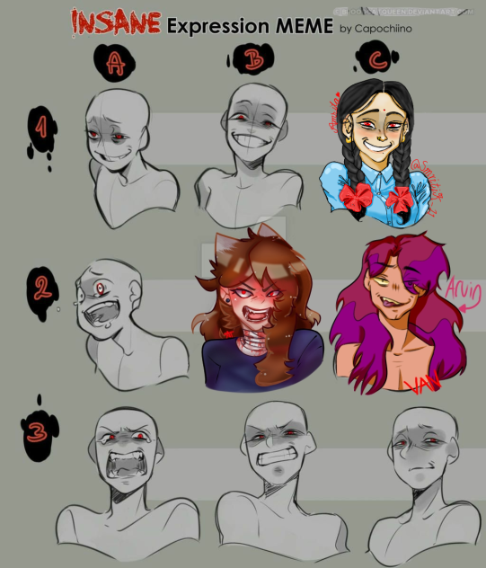 Insane Expression Meme Collab