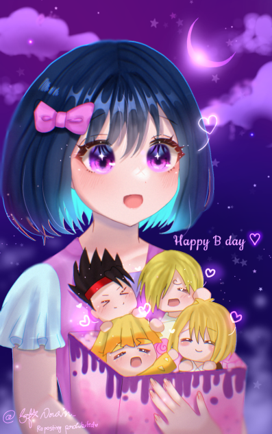 HBD !!🎉  Dear Miyuky-chan 🎉