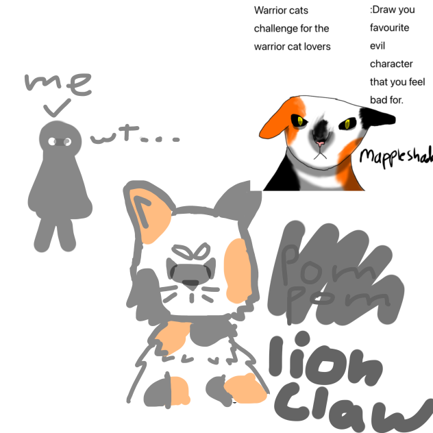 YOU WTH POMPOM,UR NOT SCARY