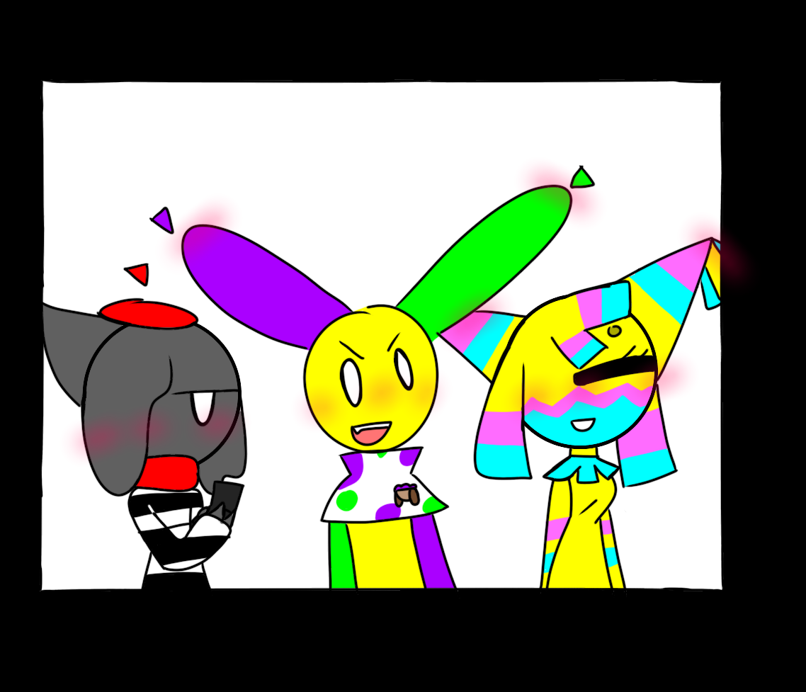 triple baka but circus trio - ibisPaint