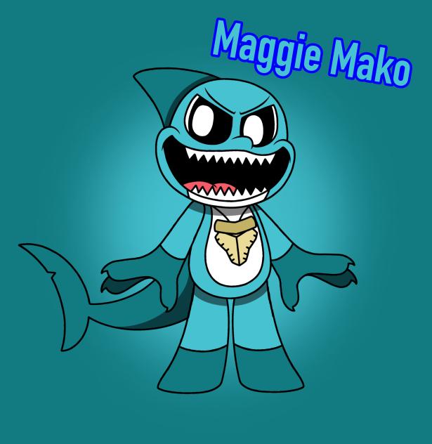 Maggie Mako (Nightmare Critters FanArt)
