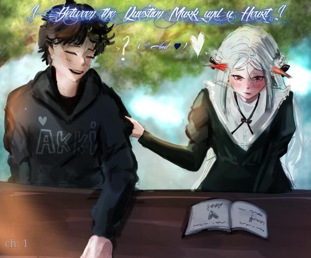 -Between the Question Mark and a Heart-