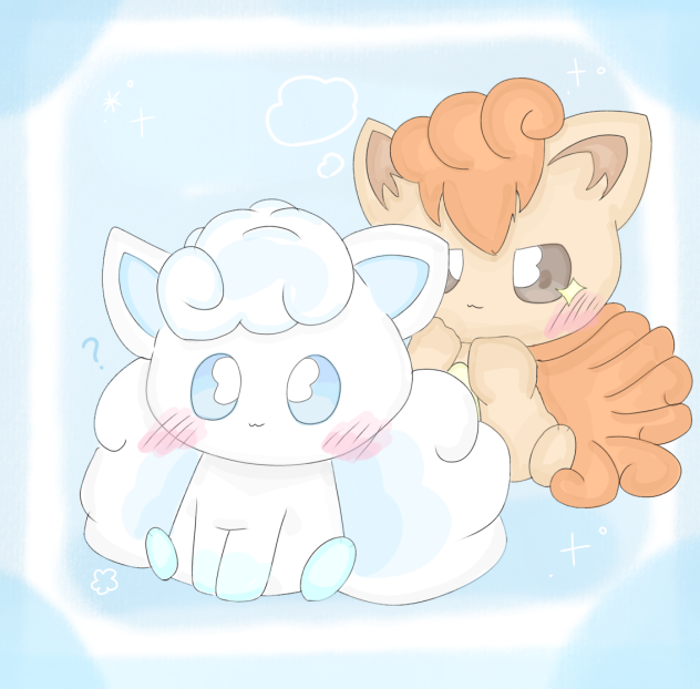 ロコンとアローラロコン✨