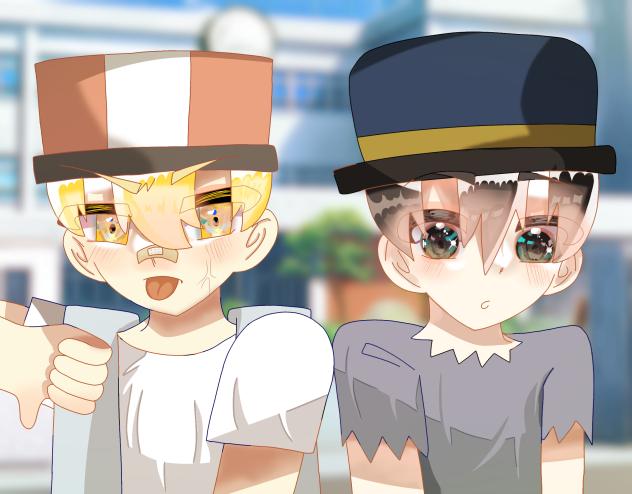 パザキュピの塗り絵！